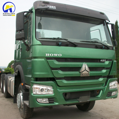 Sinotruk HOWO 6X4 420HP 10 Wheels Prime Mover Tractor Tractor Head Manual Transmission