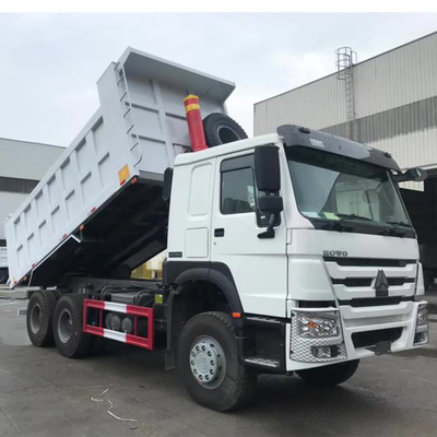 Front Lifting Style 10 Wheel 20-30t Sinotruk 6X4 6X6 Dump Truck with 10 1 Spare Tyres