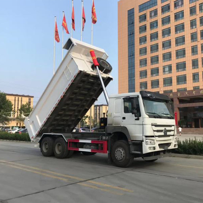 Front Lifting Style 10 Wheel 20-30t Sinotruk 6X4 6X6 Dump Truck with 10 1 Spare Tyres