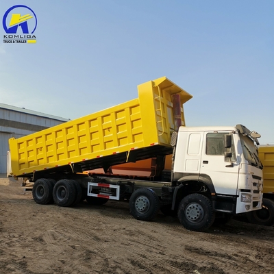 400HP 12 Wheels HOWO Dump Truck Tipper Truck for 6×4 Drive and GCC Certification