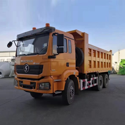 Used Shacman Euro2 6X4 10 Wheels Heavy Duty Tipper Truck with 8500*2500*3400mm Size