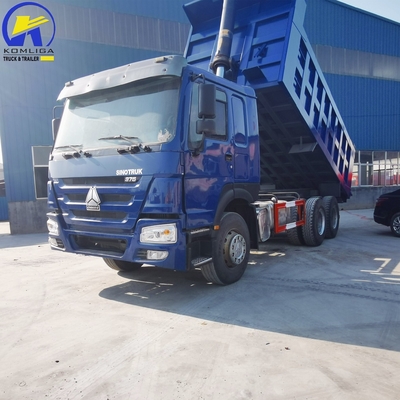 Manual Transmission 375HP Sinotruk 6X4 Dump Tipper Truck with 16tons Loading Capacity