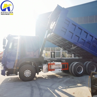 Manual Transmission 375HP Sinotruk 6X4 Dump Tipper Truck with 16tons Loading Capacity