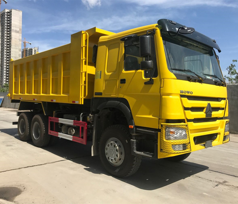 Red Customization Sinotruk HOWO 6X4 Heavy Duty Tipper Truck for Your Customized Request