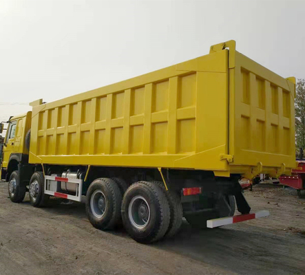 Used Sinotruk 8X4 Heavy Dump Truck with Front Lift Device Customized Request Accepted