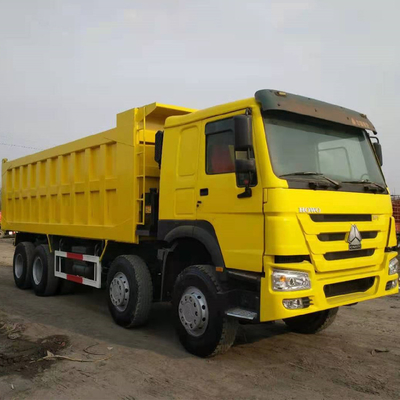Used Sinotruk 8X4 Heavy Dump Truck with Front Lift Device Customized Request Accepted