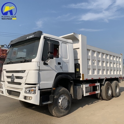 Manual Transmission Type Used 10 Wheels 6X4 Dump Truck with Radial Tire Design