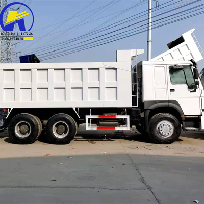 Manual Transmission Type Used 10 Wheels 6X4 Dump Truck with Radial Tire Design