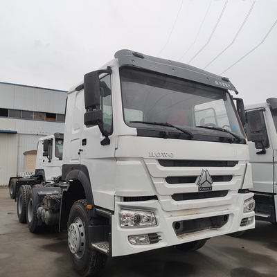 10 Wheels HOWO Tractor Truck Head with D12.42-20 Engine and 3.7 Speed Ratio