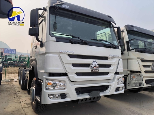 10 Wheels Prime Mover HOWO Tractor Truck with Tire 12r22.5 and Engine Capacity＞8L