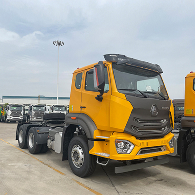 10 Wheels Prime Mover HOWO Tractor Truck with Tire 12r22.5 and Engine Capacity＞8L