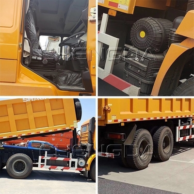 Shacman 6X4 10 Wheels Dump Truck Tipper Truck with Bucket Dimension 5600X2300X1500