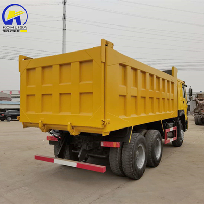 Used Sinotruk HOWO 375HP Dump Truck with High Horsepower 351-450hp in Good Condition