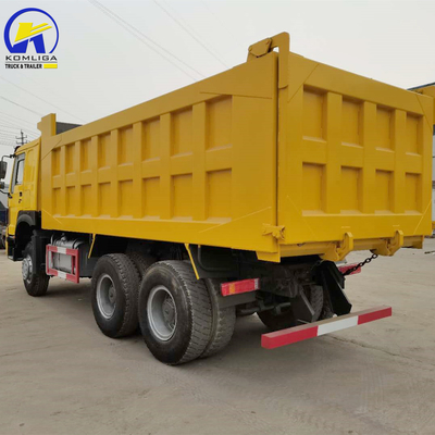 Used Sinotruk HOWO 375HP Dump Truck with High Horsepower 351-450hp in Good Condition