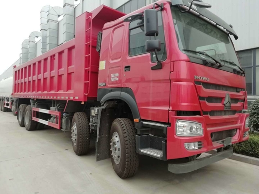 Driving Wheel LHD/Rhd Sinotruk HOWO 8X4 Dump Truck 371HP 375HP 420HP Dipper Truck
