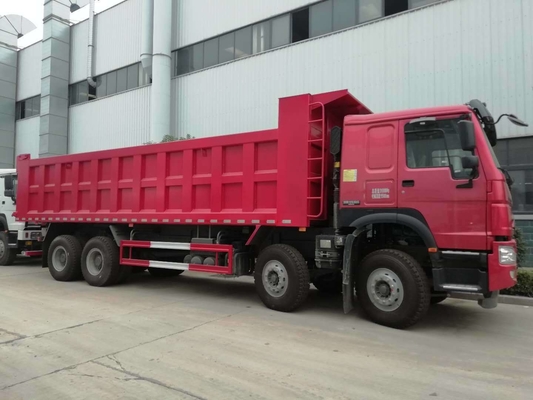 Driving Wheel LHD/Rhd Sinotruk HOWO 8X4 Dump Truck 371HP 375HP 420HP Dipper Truck