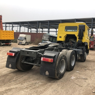 Performance Used HOWO 6X4 Tractor Head Truck with Steering and D12.42-20 Engine