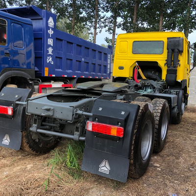 Performance Used HOWO 6X4 Tractor Head Truck with Steering and D12.42-20 Engine
