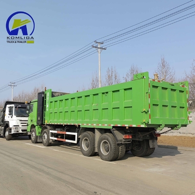 Used HOWO 8X4 12 Wheels Heavy Duty Dump Tipper Truck 8500*2500*3400mm for Mining Site