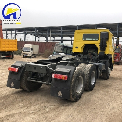 Heavy Duty 10 Wheels Tractor Head Truck with 16 Tons Rear Axle and 10f 2r Speeds Gearbox