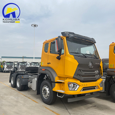 Sinotruck HOWO 6X4 10 Tires 30-40 Tons Carrier Tractor Head Truck with 50 /90 Optional