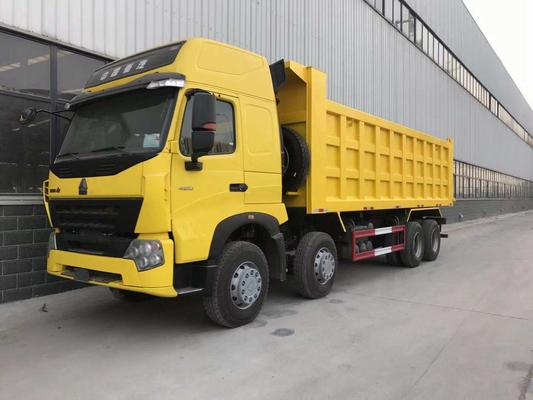 Sinotruk HOWO A7 Second Hand Used 8X4 Heavy Duty Tipper Dump Truck with Customization