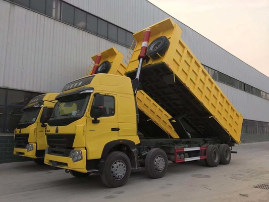 Sinotruk HOWO A7 Second Hand Used 8X4 Heavy Duty Tipper Dump Truck with Customization