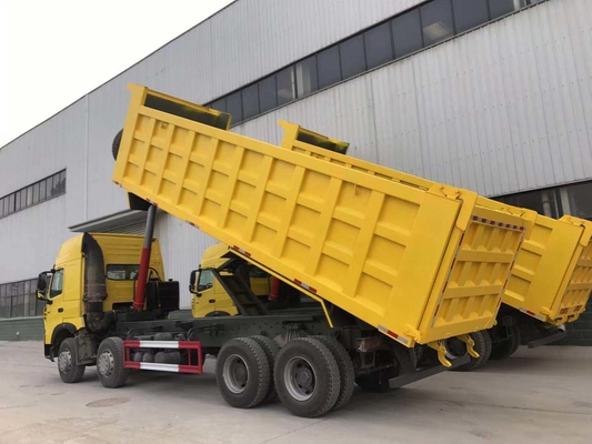Sinotruk HOWO A7 Second Hand Used 8X4 Heavy Duty Tipper Dump Truck with Customization