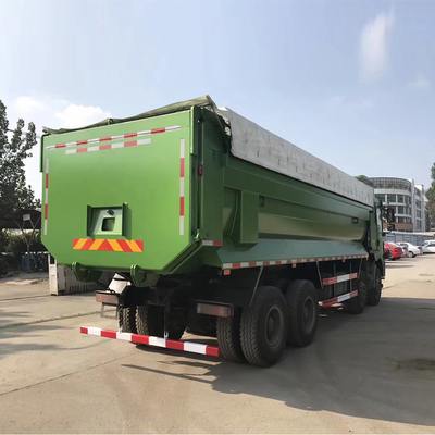 8X4 12 Wheels Sinotruck HOWO Dump Tipper Truck with Lifting Device Techinical Support