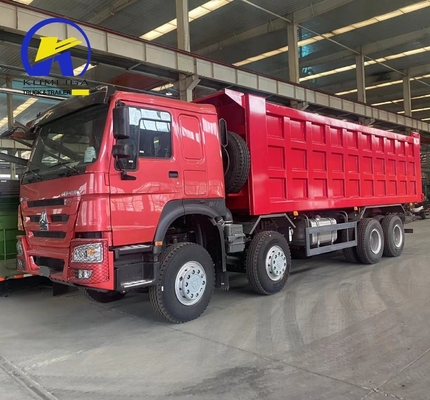 DOT Certified Sinotruk HOWO 8X4 Heavy Duty Tipper Dump Truck for Customer Requirements