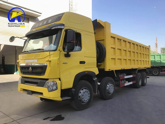 12 Wheels 8X4 Heavy Duty Dump Truck with Wd615.47.D12.42 Engine and Long Service Life