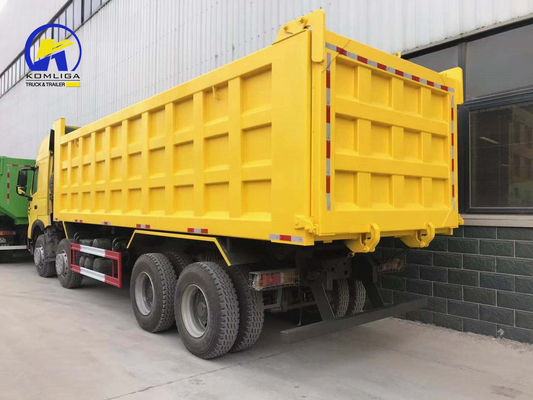 12 Wheels 8X4 Heavy Duty Dump Truck with Wd615.47.D12.42 Engine and Long Service Life