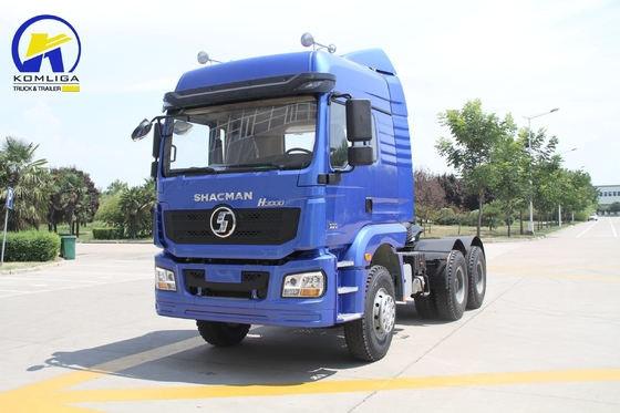 Shacman F3000 Euro2 6X4 Prime Mover 380HP Diesel Engine Tractor Truck with Strong Power
