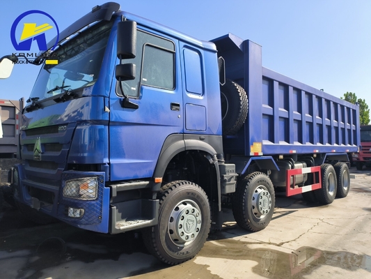Front Lifting Style Sinotruk HOWO 8X4 Dump Truck with Large Capacity and Yellow Dumping