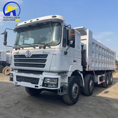 Used 8X4 Shacman Dump Truck Tire Certification GCC 16tons Loading Capacity Rear Axle