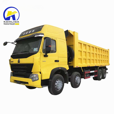 Sinotruk 8X4 HOWO-T7h 420HP Tipper/Dump Truck with 300L Fuel Tanker