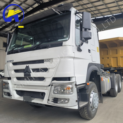 Manual Transmission Type Zz4257s3241W Heavy Duty Sinotruk HOWO 6X4 Tractor Head Truck
