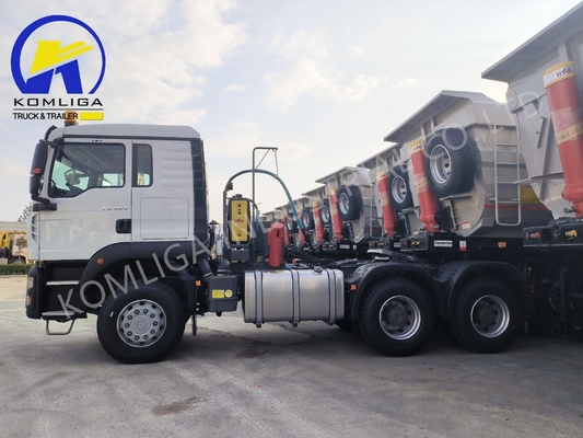 Customized Request Sinotruck HOWO 6*4 400HP Tractor Head Truck with 315/80r22.5 Tires