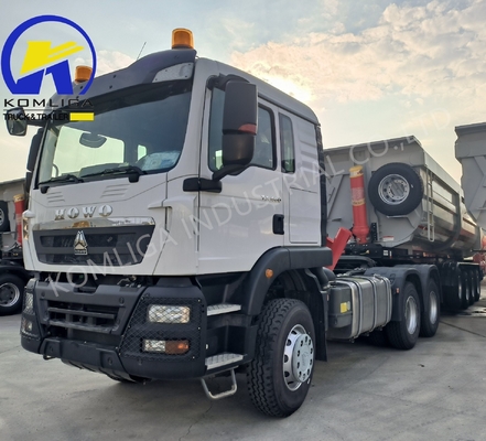Zz4257s3241W Optional Sinotruk HOWO 6X4 375HP Sleeper Cab Euro 2 Tractor Truck for Mining
