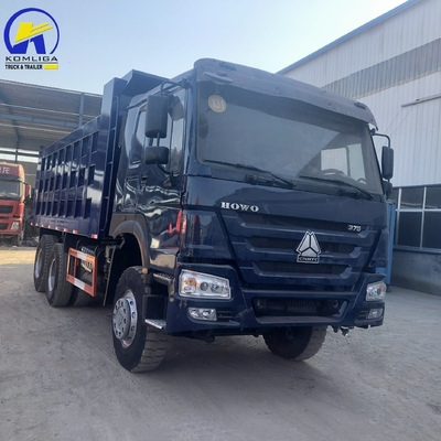 High Horsepower Used Sinotruk HOWO 375HP 6X4 10wheel Rhd LHD 40ton 60ton Tipper Truck