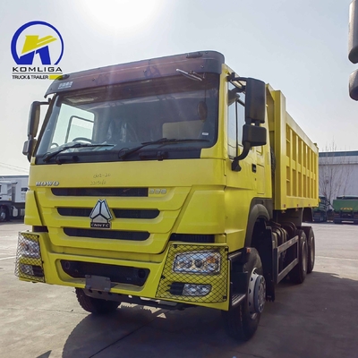 9tons Front Axle Loading Capacity Sinotruk HOWO 6X4 Heavy Duty Dump Truck for Africa