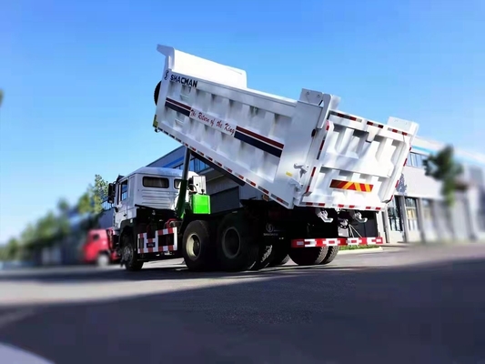 6X4 Heavy Duty Shacman Tipper Truck Dump Truck with 9tons Loading Capacity Front Axle