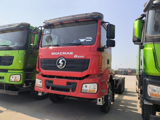 Zf Steering Shacman 6X4 10wheels 30t Tractor Truck with 400L Aluminum Oil Tanker to Africa