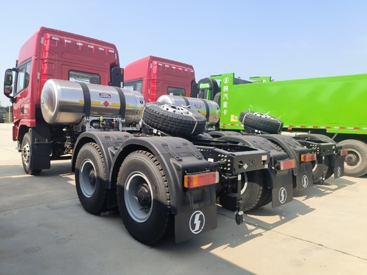 Zf Steering Shacman 6X4 10wheels 30t Tractor Truck with 400L Aluminum Oil Tanker to Africa