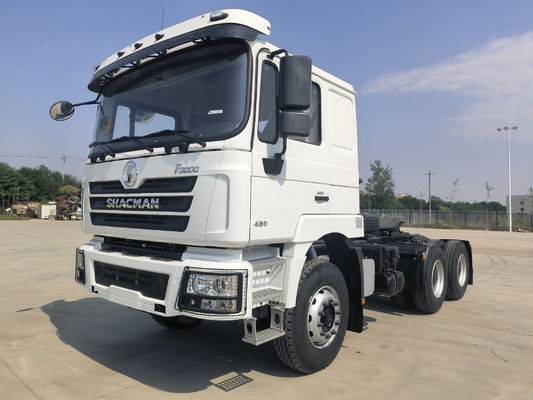 Zf Steering Shacman 6X4 10wheels 30t Tractor Truck with 400L Aluminum Oil Tanker to Africa