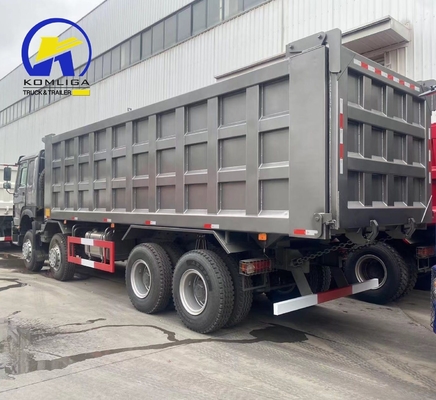 HOWO 8X4 12 Wheels Tipper Truck with Radial Tire Design and 21-30t Load Capacity