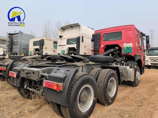 10f 2r Speeds Gearbox Sinotruk HOWO 6*4 10wheels Used Trailer Tractor Truck in GCC