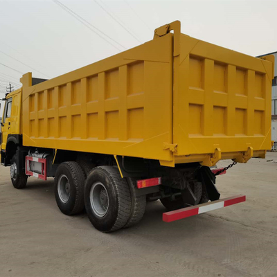 25-30tons Ventral Tipper Hydraulic Lifting Sinotruk HOWO Used 6*4 Dump Truck 10 Wheels