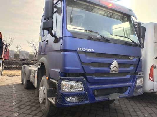 Sinotruk HOWO 6*4 420HP Trailer Head Truck Tractor Truck with 6800*2500*3200mm Size