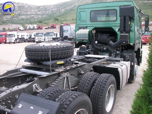 Used 6*4 HOWO Tractor Truck Trailer Head with 21-30t Load Capacity and 9 Tons Front Axle